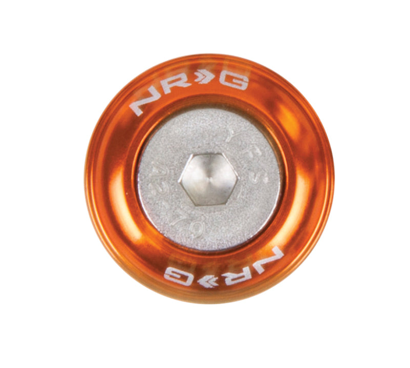 Load image into Gallery viewer, NRG Fender Washer Kit w/Rivets For Metal (Orange) - Set of 10
