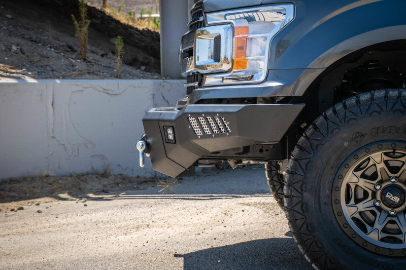 Load image into Gallery viewer, DV8 Offroad 2018+ Ford F-150 Front Bumper w/ Light Holes
