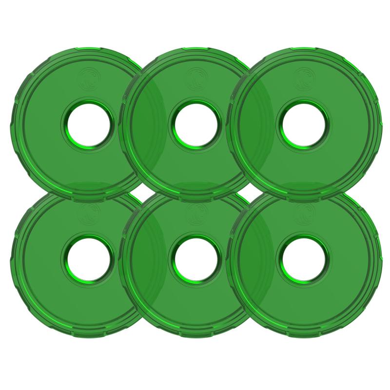 Load image into Gallery viewer, KC HiLiTES Cyclone V2 LED - Replacement Lens - Green - 6-PK
