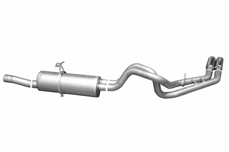 Load image into Gallery viewer, Gibson 99-04 Ford F-250 Super Duty Lariat 6.8L 2.5in Cat-Back Dual Sport Exhaust - Stainless
