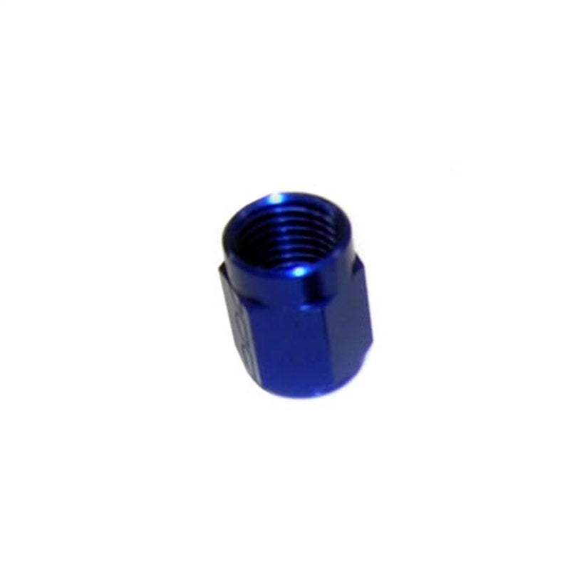 Load image into Gallery viewer, Nitrous Express 3AN Blue B-Nut (Qty 1)
