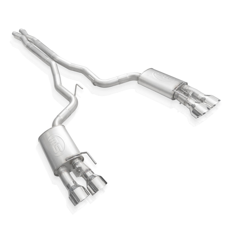 Load image into Gallery viewer, Stainless Works 2020 Ford GT500 Legend Catback X-Pipe Exhaust Factory Connect - Polished Tips
