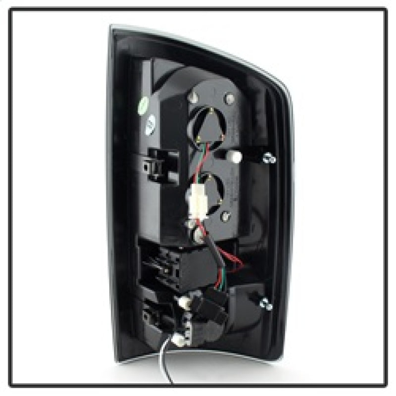 Load image into Gallery viewer, Spyder Dodge Ram 07-08 1500/Ram 07-09 2500/3500 LED Tail Lights Black Smoke ALT-YD-DRAM06-LED-BSM
