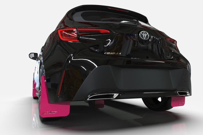 Load image into Gallery viewer, Rally Armor 16-22 Dodge Durango GT/RT/SRT/SXT Pink Mud Flap BCE Logo
