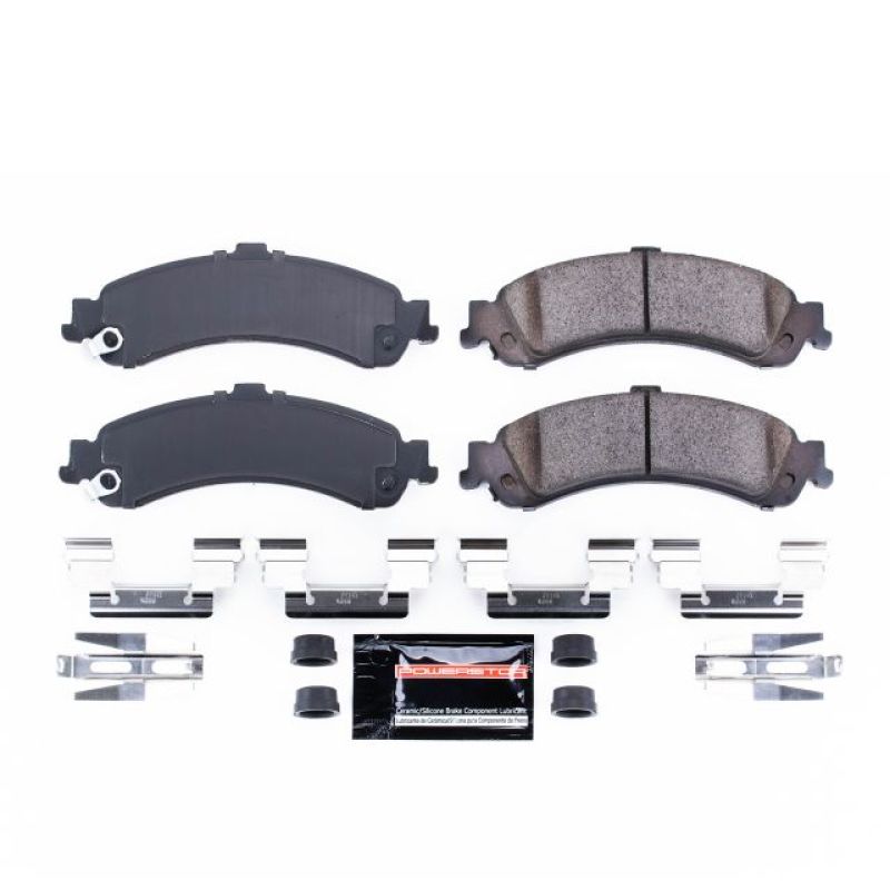 Load image into Gallery viewer, Power Stop 02-06 Cadillac Escalade Rear Z23 Evolution Sport Brake Pads w/Hardware
