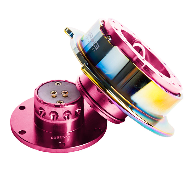 Load image into Gallery viewer, NRG Quick Release Gen 2.5 - Pink Body / Neochrome Ring
