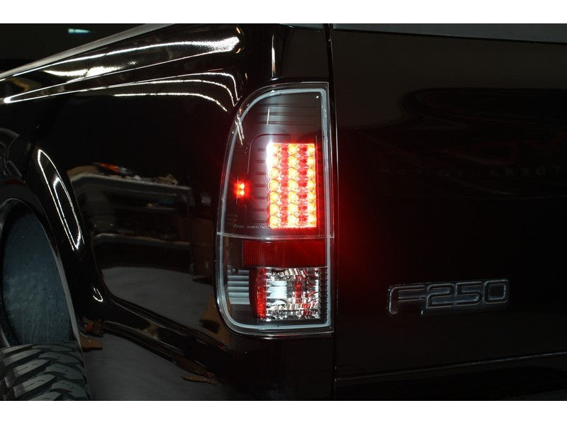 Load image into Gallery viewer, Spyder Ford F150 Styleside 97-03/F250 Version 2 LED Tail Lights Blk ALT-YD-FF15097-LED-G2-BK
