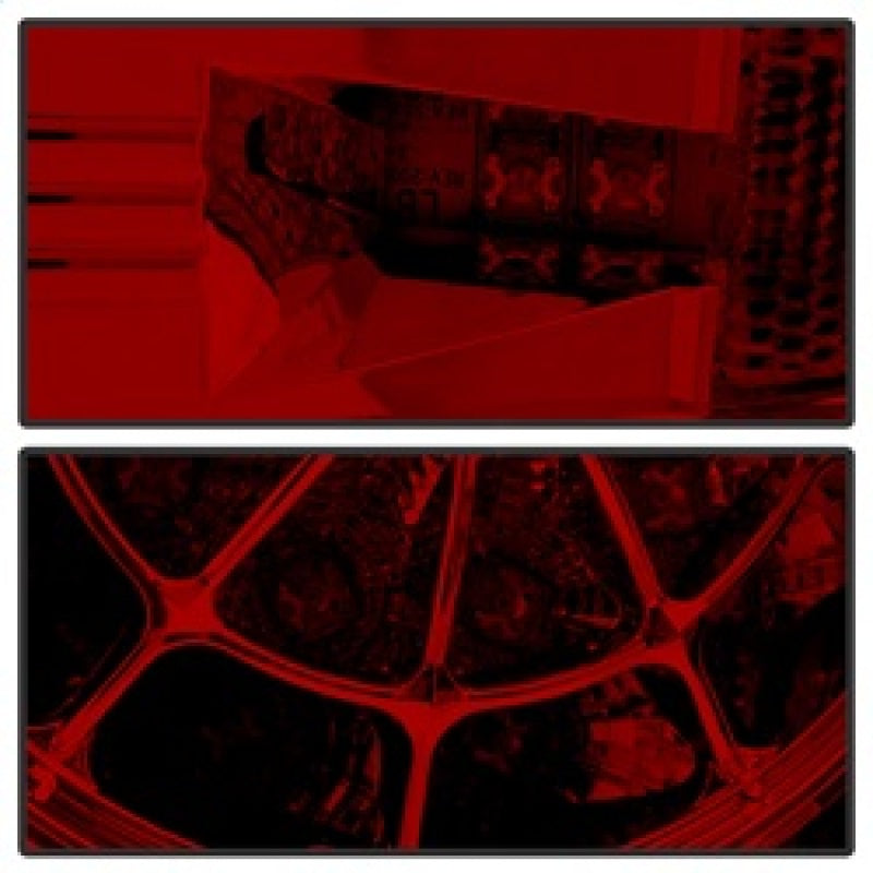 Load image into Gallery viewer, Spyder Toyota Tundra 07-13 LED Tail lights Red Clear ALT-YD-TTU07-LED-RC
