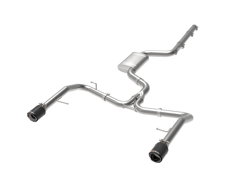 Load image into Gallery viewer, afe 19-21 VW Jetta GLI (MKVII) L4-2.0L (t) MACH Force-Xp 304 SS Cat-Back Exhaust System Carbon Tips
