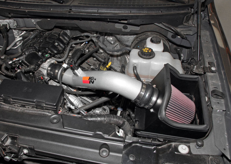 Load image into Gallery viewer, K&amp;N 12-13 Ford F150 3.7L V6 Black High-Flow Performance Intake
