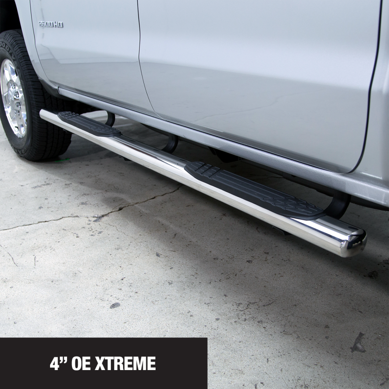 Load image into Gallery viewer, Go Rhino 4in OE Xtreme SideSteps - Stainless Steel - 87in
