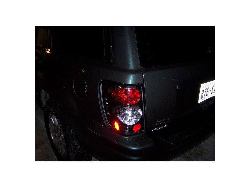 Load image into Gallery viewer, Spyder Jeep Grand Cherokee 99-04 Euro Style Tail Lights Black ALT-YD-JGC99-BK
