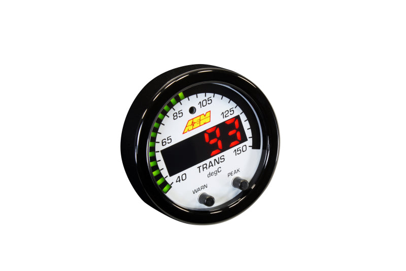 Load image into Gallery viewer, AEM X-Series Temperature 100-300F Gauge Kit (ONLY Black Bezel and Water Temp. Faceplate)
