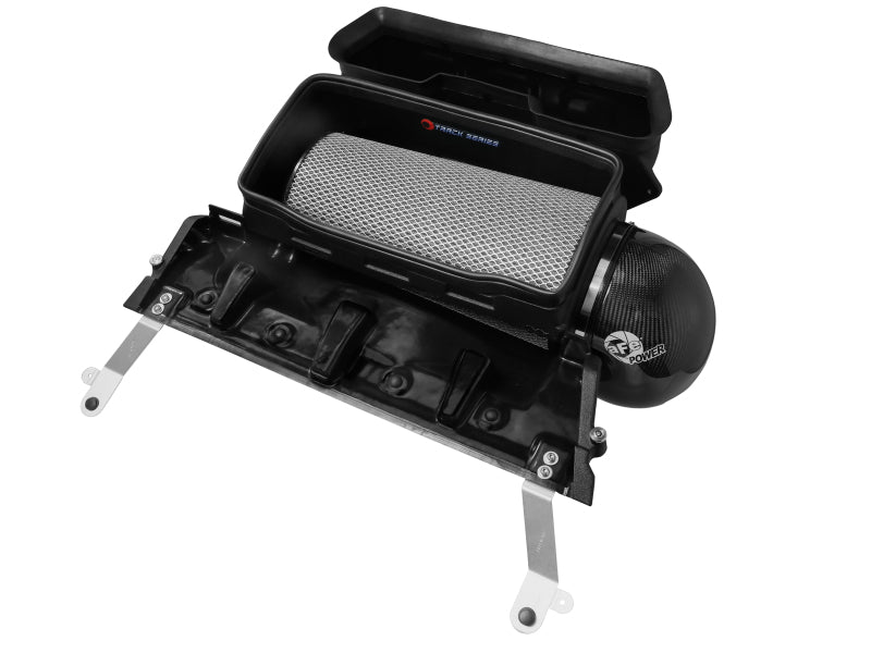 Load image into Gallery viewer, aFe 21-23 RAM 1500 TRX Track Series Carbon Fiber Cold Air Intake System w/ Pro DRY S
