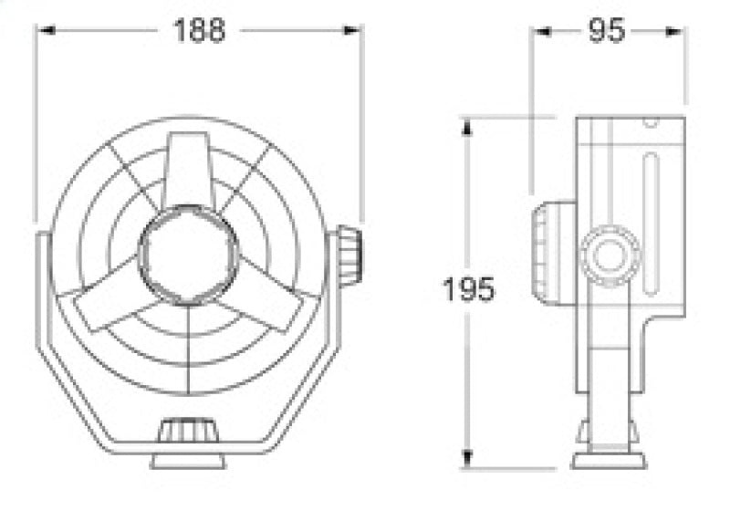 Load image into Gallery viewer, Hella Fan Turbo 2Speed 12V Wht
