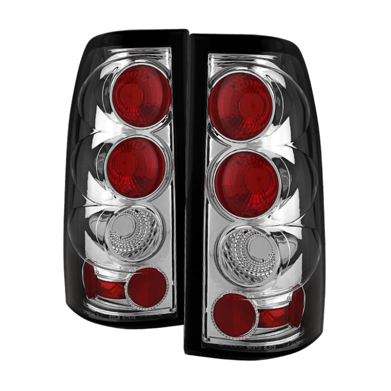 Load image into Gallery viewer, Spyder Chevy Silverado 1500 03-06 (Does Not Fit Stepside)Euro Style Tail Lights Chrm ALT-YD-CS03-C
