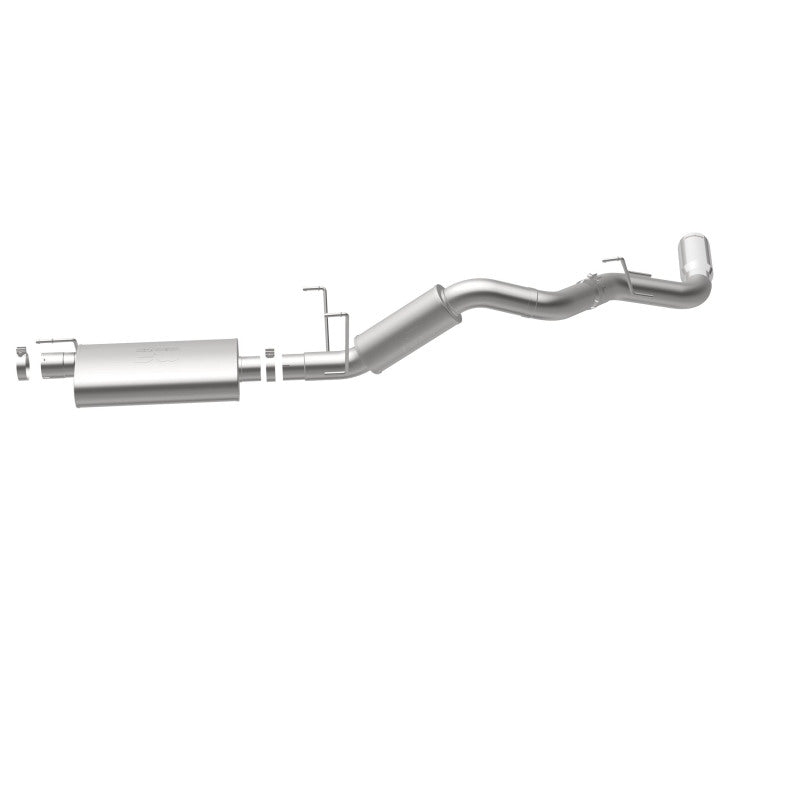 Load image into Gallery viewer, MagnaFlow Cat-Back, SS, 4in, Single Pass Side Rear Exit 5in Tip 14-15 Ram 2500 6.4L V8 CC LB/MC SB
