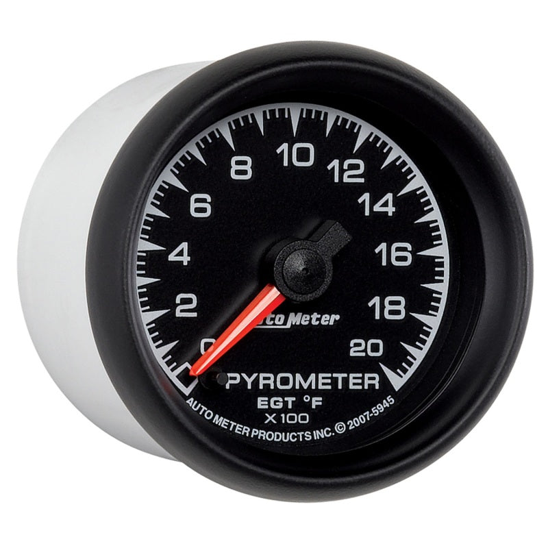 Load image into Gallery viewer, Autometer ES 52mm Full Sweep Electronic 0-2000 Degree F EGT/Pyrometer Gauge

