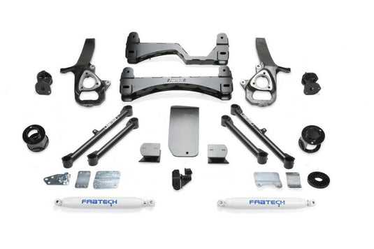 Fabtech 19-21 Ram 1500 4WD 6in Basic Sys w/Perf Shks (Exc. Rebel & TRX)