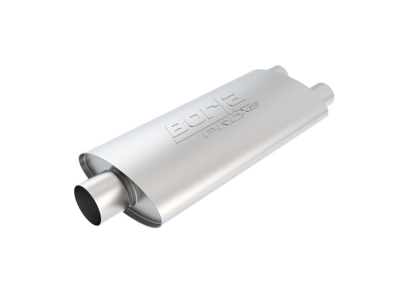Load image into Gallery viewer, Borla 3in Inlet/Dual 2.25in Outlet Center/Dual Oval ProXS Muffler
