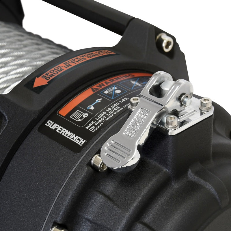 Load image into Gallery viewer, Superwinch 18000 LBS 12V DC Wire Rope Tiger Shark Winch
