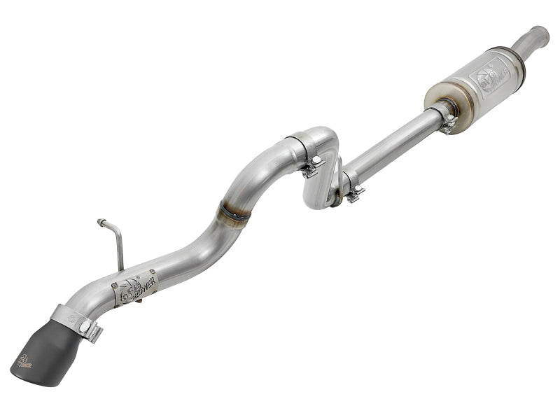 Load image into Gallery viewer, aFe MACH Force-Xp Axle-Back Hi-Tuck Exhaust System w/Black Tip 18-19 Jeep Wrangler (JL) V6 3.6L
