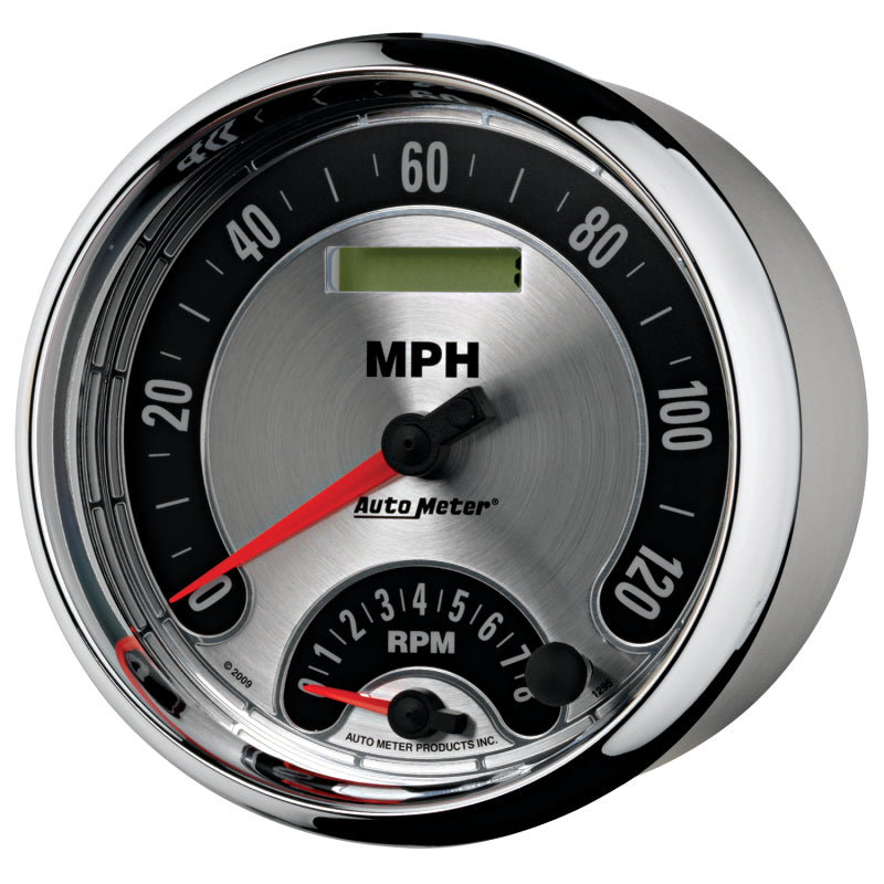 Load image into Gallery viewer, Autometer American Muscle 5in Tach Speedo Combo In-Dash
