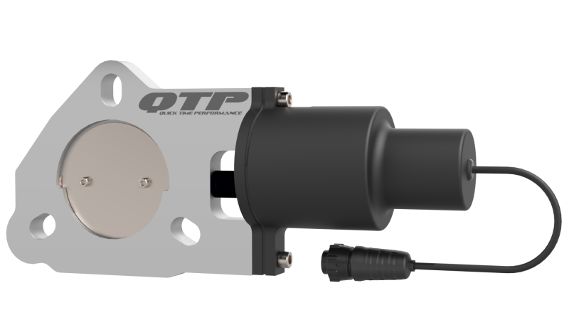 Load image into Gallery viewer, QTP 2.5in Bolt-On QTEC Electric Cutout Valve - Single
