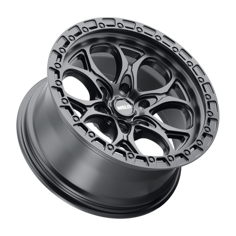 Load image into Gallery viewer, Weld Off-Road Ledge Six W108 20x9 / 6x139.7 BP / 5 In BS Satin Black Wheel
