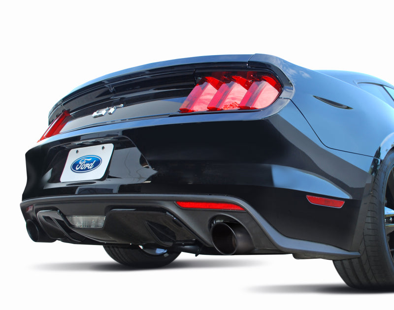 Load image into Gallery viewer, Gibson 15-17 Ford Mustang GT 5.0L 3in Cat-Back Dual Exhaust - Black Elite (Ceramic)

