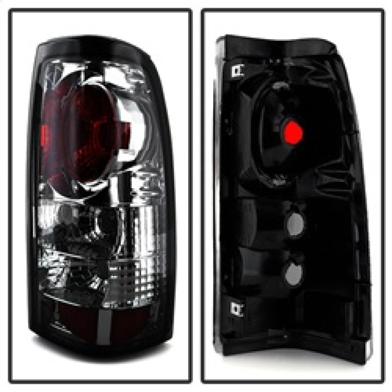 Load image into Gallery viewer, Spyder Chevy Silverado 1500/2500 99-02 (Not Stepside) Euro Style Tail Lights Smke ALT-YD-CS99-SM

