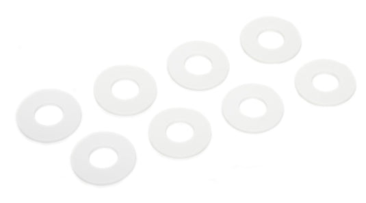 Daystar D-Ring Shackle Washers Set of 8 White