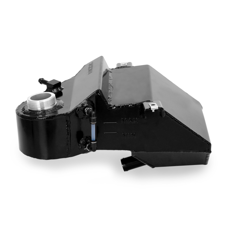 Load image into Gallery viewer, Mishimoto 03-07 Ford 6.0L Powerstroke Aluminum Degas Bottle - Black
