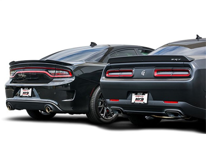 Load image into Gallery viewer, Borla 15-16 Dodge Challenger Hellcat 6.2L V8 ATAK w/ Valve Simulator CB Exhaust Factory Valance
