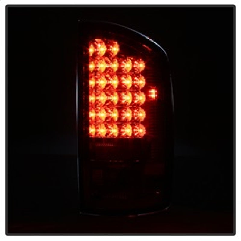 Load image into Gallery viewer, Spyder Dodge Ram 02-06 1500/Ram 2500/3500 03-06 LED Style Tail Lights Smoke ALT-YD-DRAM02-LED-SM
