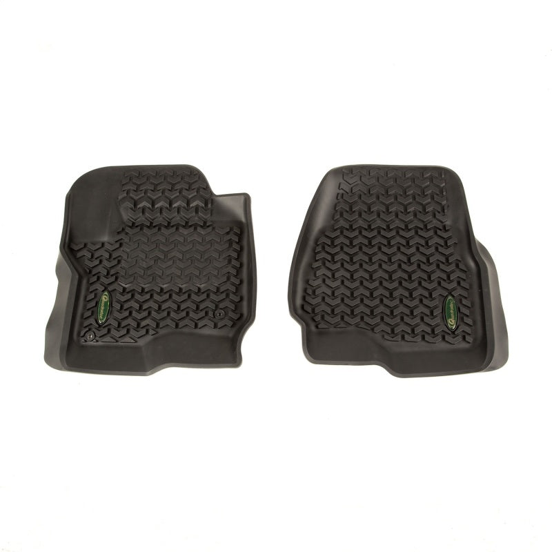 Load image into Gallery viewer, Rugged Ridge Floor Liner Front Black 2017-2018 Ford F-250 / F-350 / F-450 / F-550 Regular
