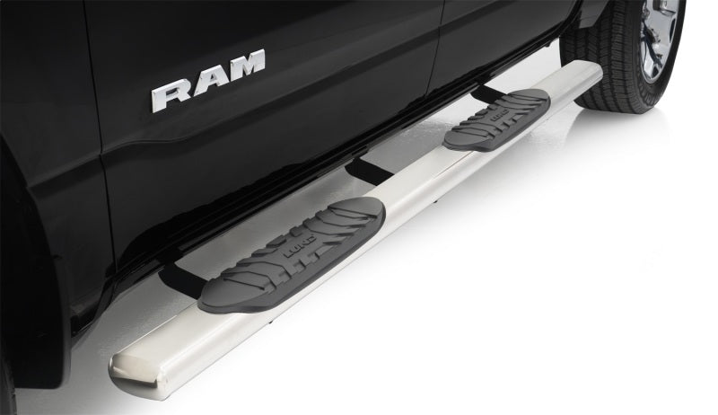 Load image into Gallery viewer, Lund 2019 Ram 1500 Crew Cab 5in Oval Straight SS Nerf Bars - Polished
