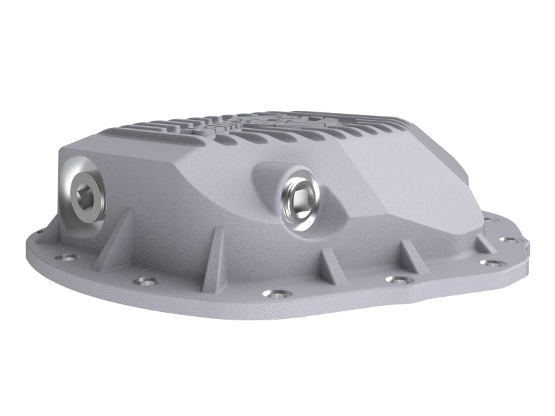 Load image into Gallery viewer, aFe Street Series Rear Differential Cover Raw w/ Machined Fins 19-20 Ram 2500/3500
