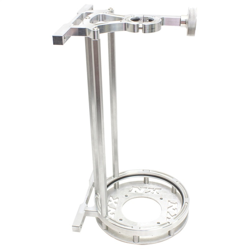 Load image into Gallery viewer, Nitrous Express Stand Up Billet Bottle Bracket for 10lb Bottle (Flat Mount)

