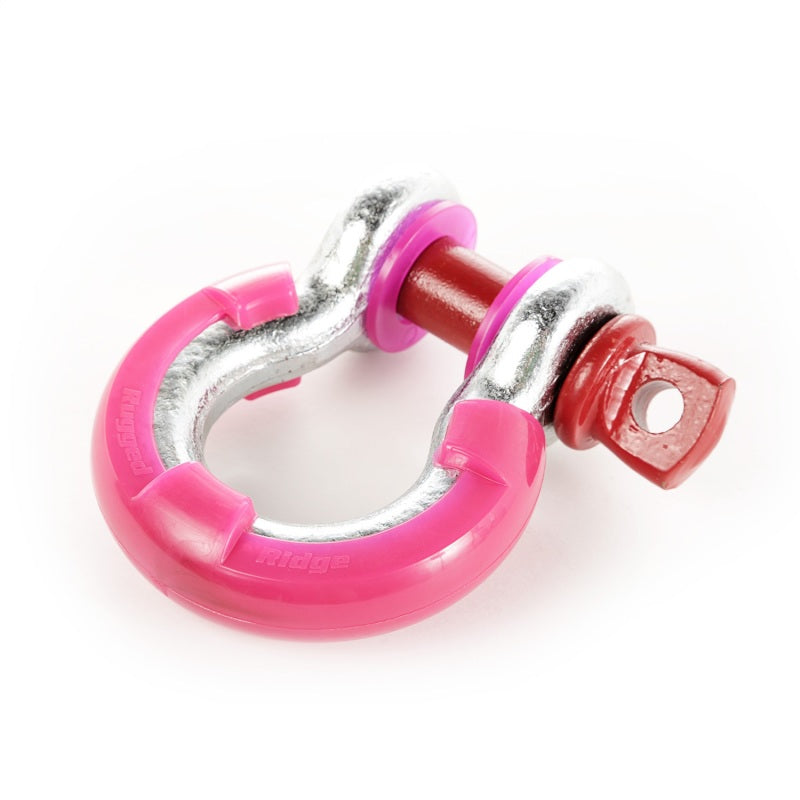 Load image into Gallery viewer, Rugged Ridge Pink 3/4in D-Ring Isolator Kit
