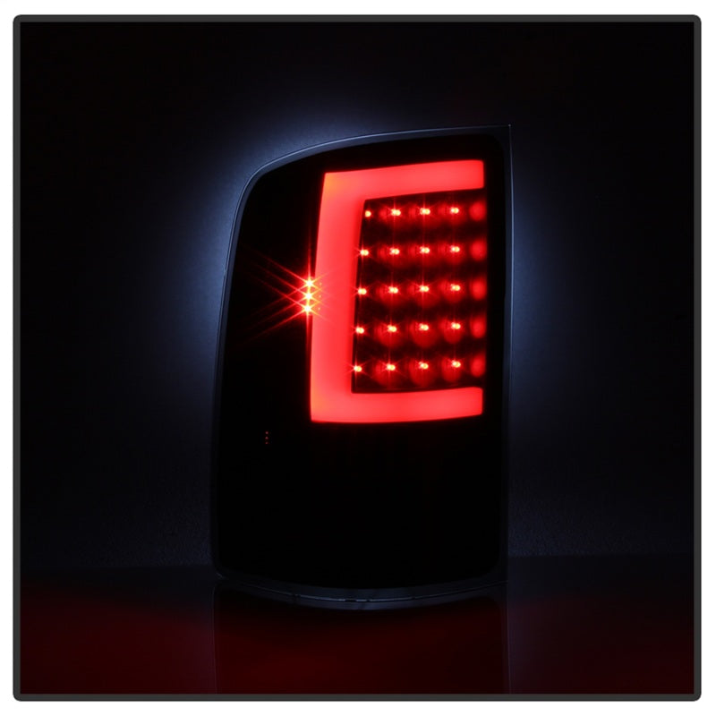 Load image into Gallery viewer, xTune 07-13 GMC Sierra 1500 LED Tail Lights - Black Smoke (ALT-ON-GS07-G2-LED-BSM)
