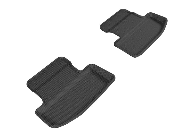 Load image into Gallery viewer, 3D MAXpider 2015-2020 Ford Mustang Kagu 2nd Row Floormats - Black
