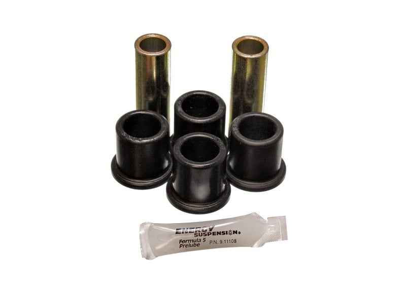 Load image into Gallery viewer, Energy Suspension 82-96 Ford F100/F150 2WD Black Rear Frame Shackle Bushing Set
