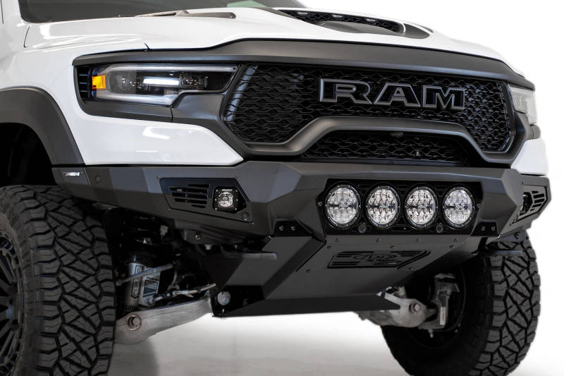 Load image into Gallery viewer, Addictive Desert Designs 2021 Dodge RAM 1500 TRX Bomber Front Bumper (Rigid)
