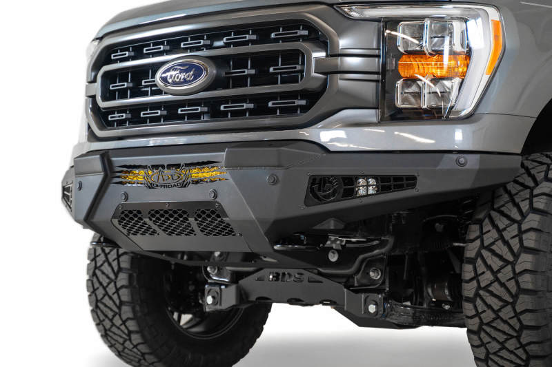 Load image into Gallery viewer, Addictive Desert Designs 2021 Ford F-150 HoneyBadger Front Bumper w/ Top Hoop
