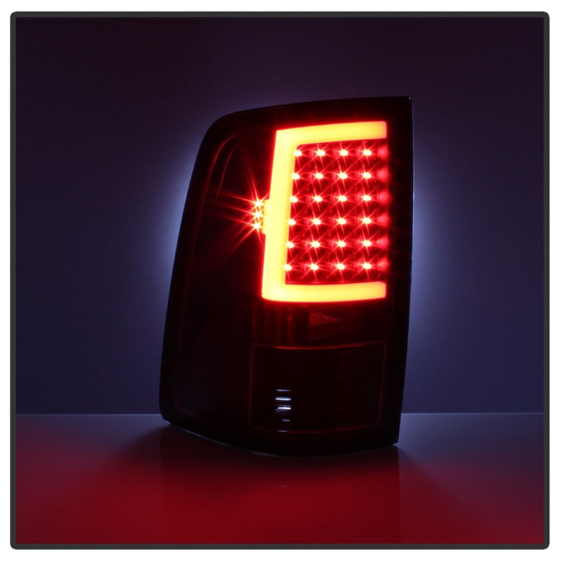 Load image into Gallery viewer, xTune 09-18 Dodge Ram 1500 (Incandescent Model) LED Tail Lights - Blk (ALT-ON-DR09-LBLED-BK)
