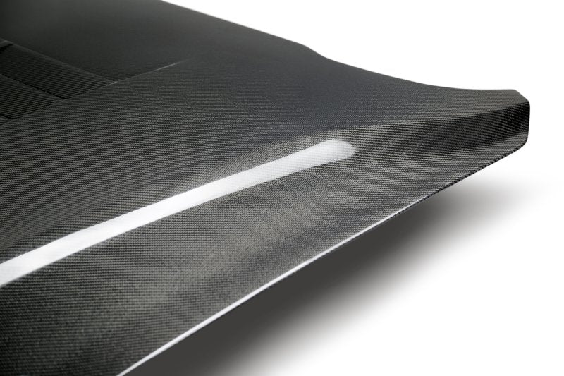 Load image into Gallery viewer, Anderson Composites 18-19 Ford Mustang Double Sided Type-GT5 Carbon Fiber Hood
