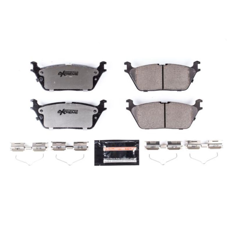 Load image into Gallery viewer, Power Stop 2019 Ram 1500 Rear Z36 Truck &amp; Tow Brake Pads w/Hardware
