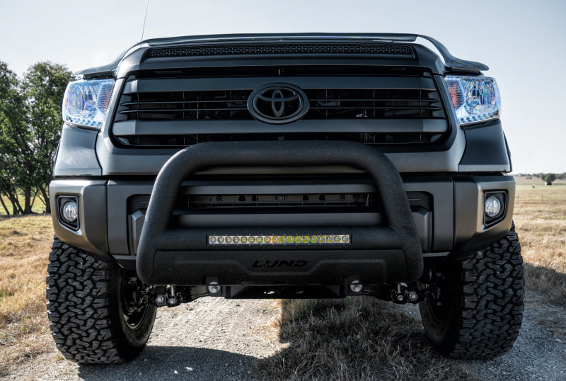 Load image into Gallery viewer, Lund 16-17 Toyota Tacoma Bull Bar w/Light &amp; Wiring - Black

