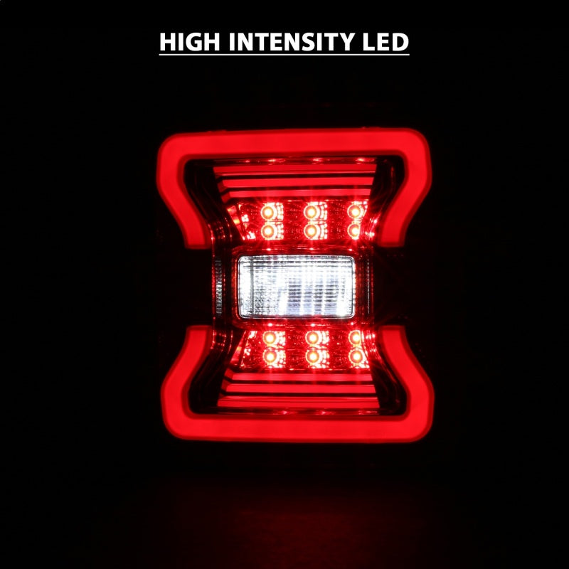 Load image into Gallery viewer, ANZO 18-19 Jeep Wrangler JL LED Taillights Black
